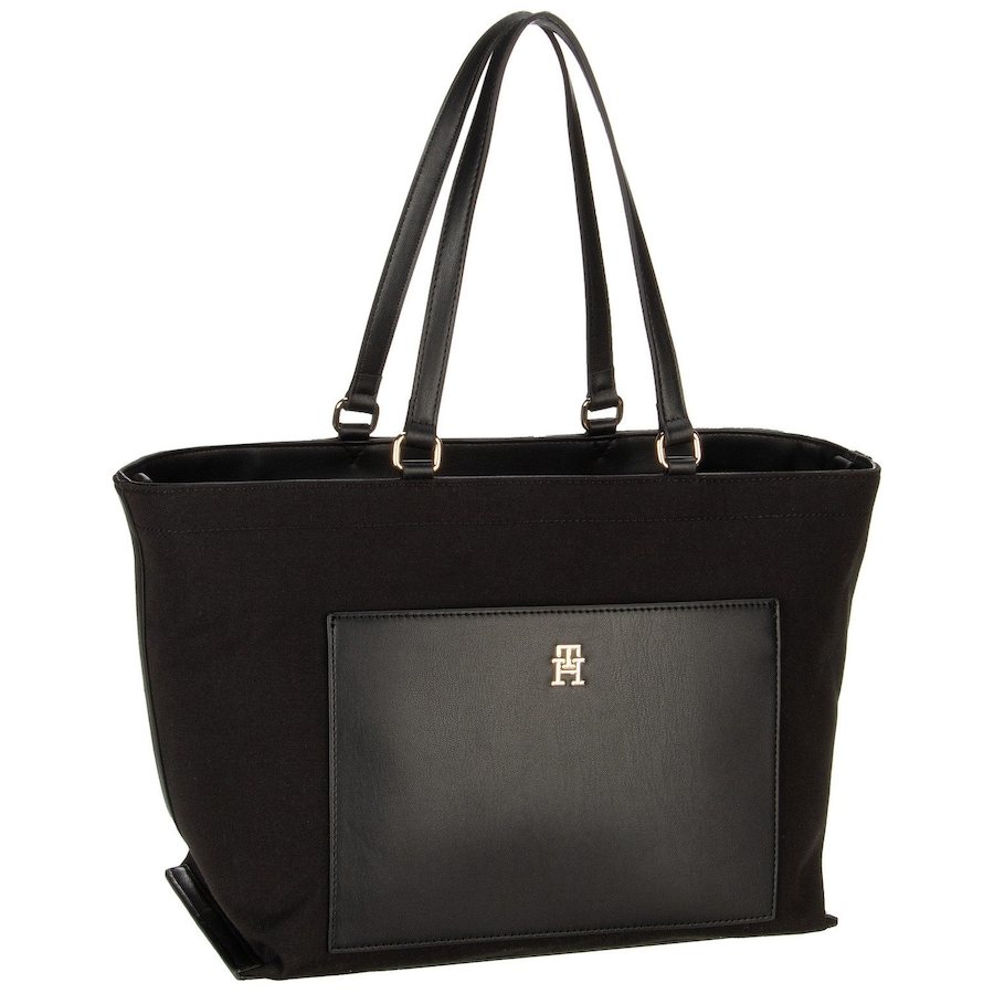 Tommy Hilfiger Handtasche TH Distinct Tote PF24 Black Schwarz Damen
