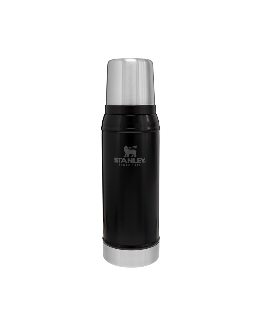 Stanley 1913 Isolierflasche - 0,75L CLASSIC LEGENDARY BOTTLE Matte Black Pebble Schwarz