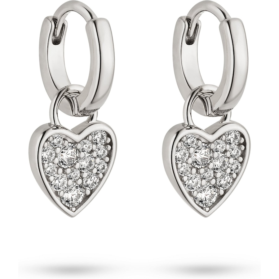 s.Oliver Creolen-Anhänger Edelstahl One Size Damen