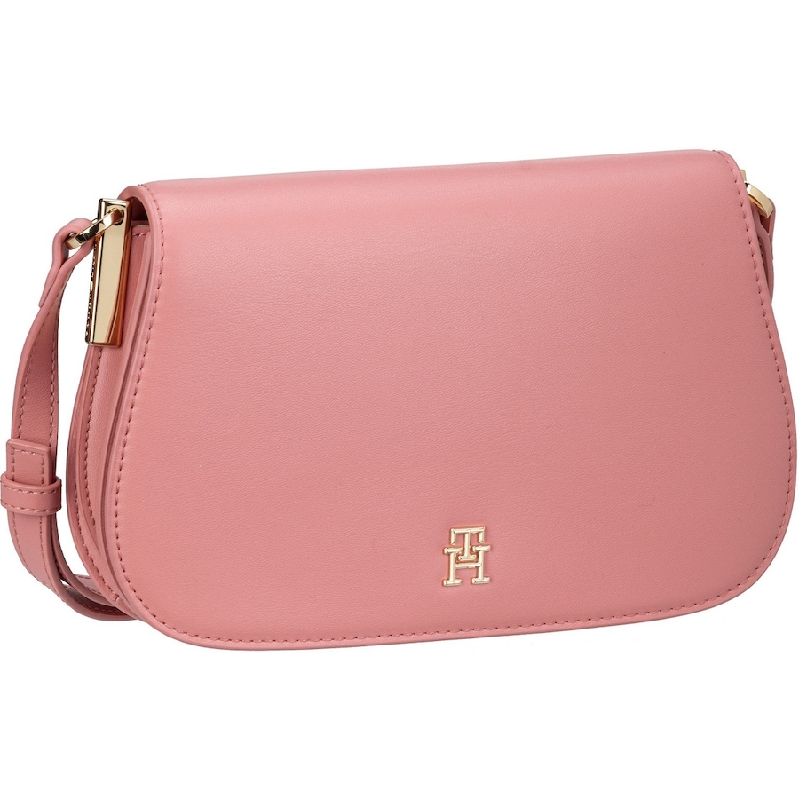 Tommy Hilfiger Handtasche TH Spring Chic Flap Cross SP24 Teaberry Blossom Nude Damen