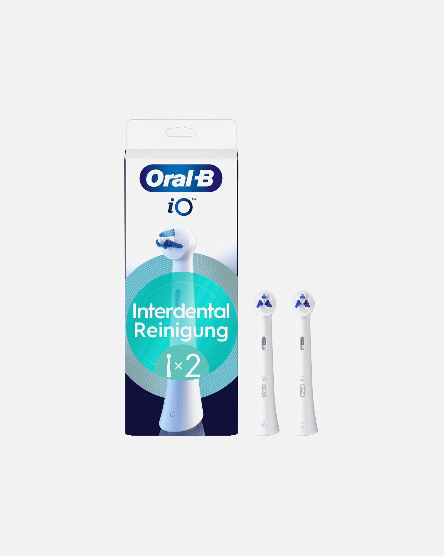 Ersatzbürste für Unisex Oral-B iO Interdental Reinigung in Weiß 1x2St.
