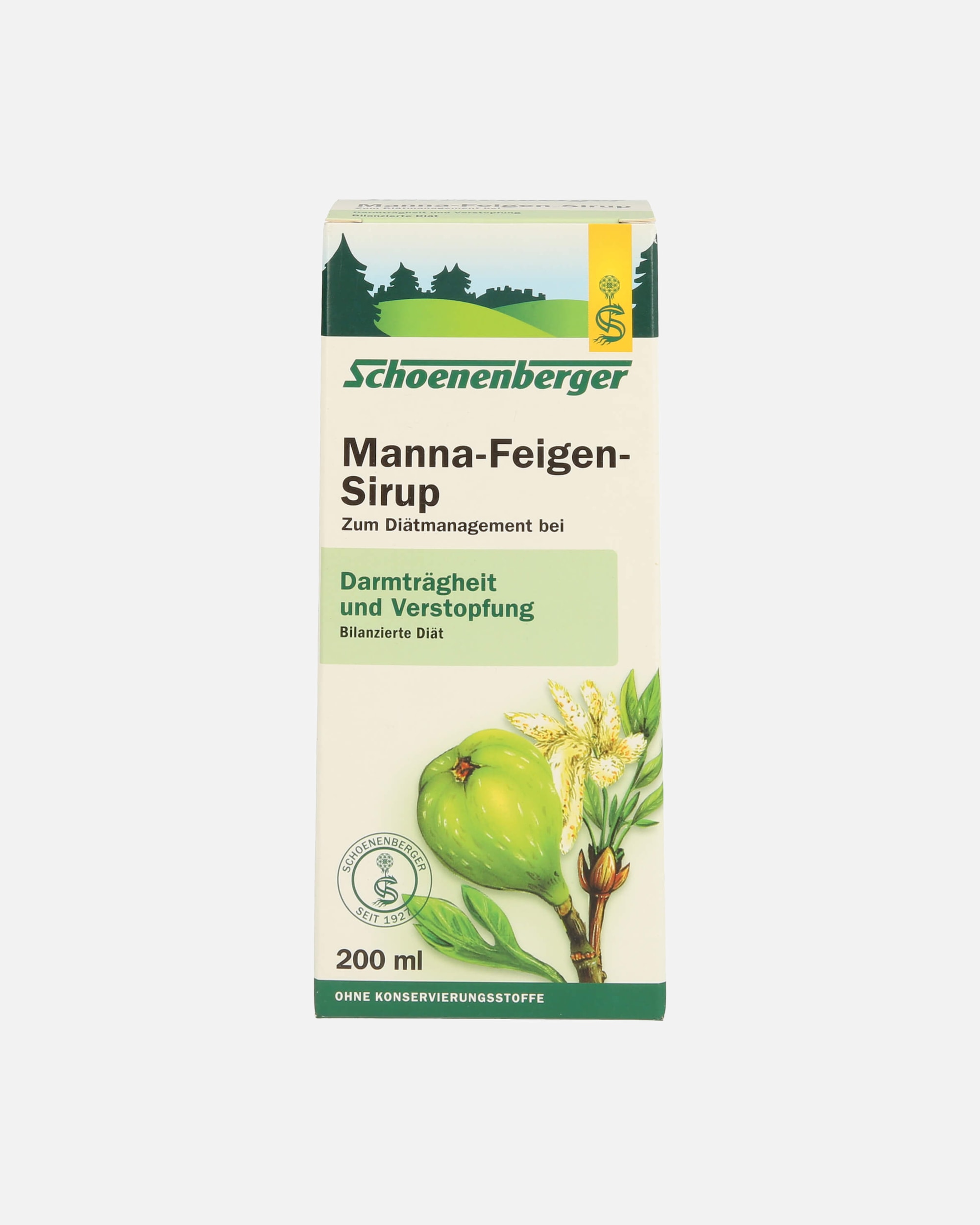 Nahrungsergänzung Darmgesundheit für Unisex Schönenberger Feigen Sirup 200 ml