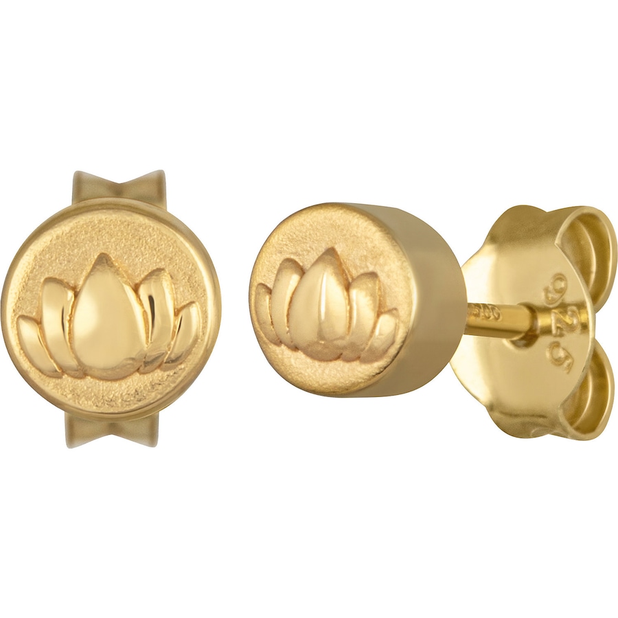 caï Caï Damen-Ohrstecker 925er Silber One Size 88042093 Weiss Damen