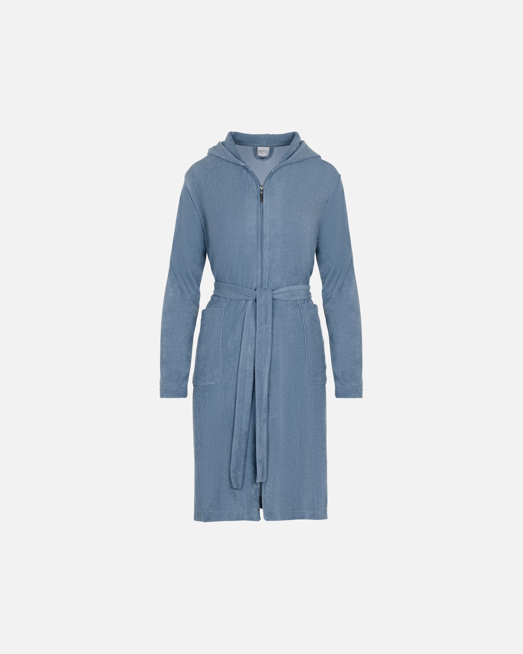 Bademantel für Unisex Möve Bademantel mit Kapuze Homewear S