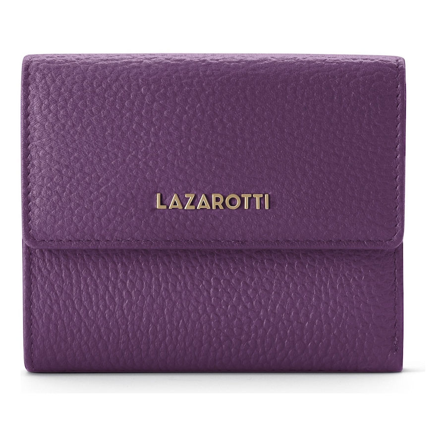 Lazarotti Bologna Leather Damengeldbörse purple Blau Damen