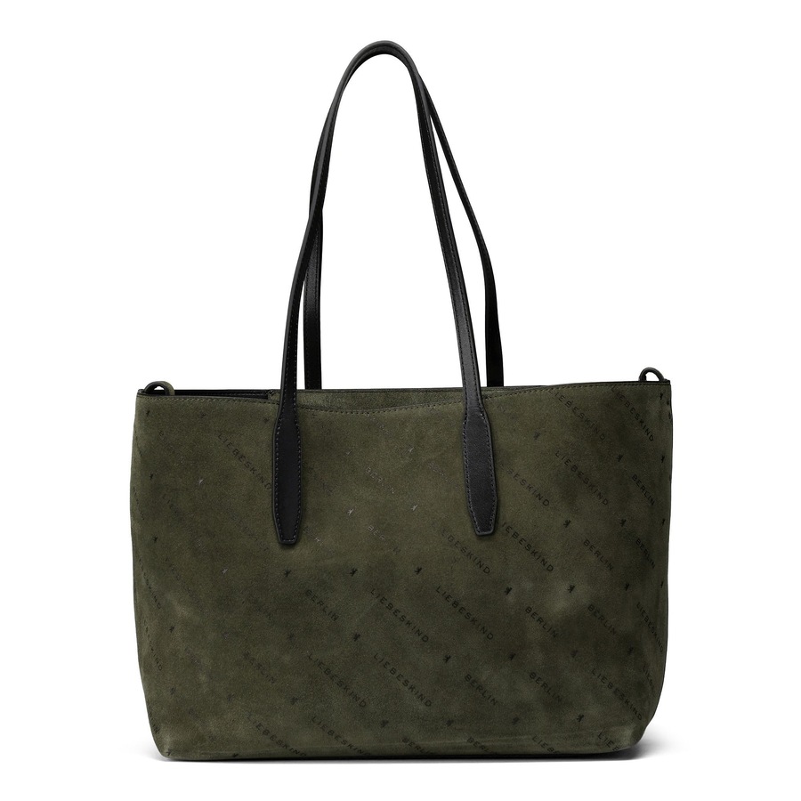 Liebeskind Monogram Shopper forest Grün Damen