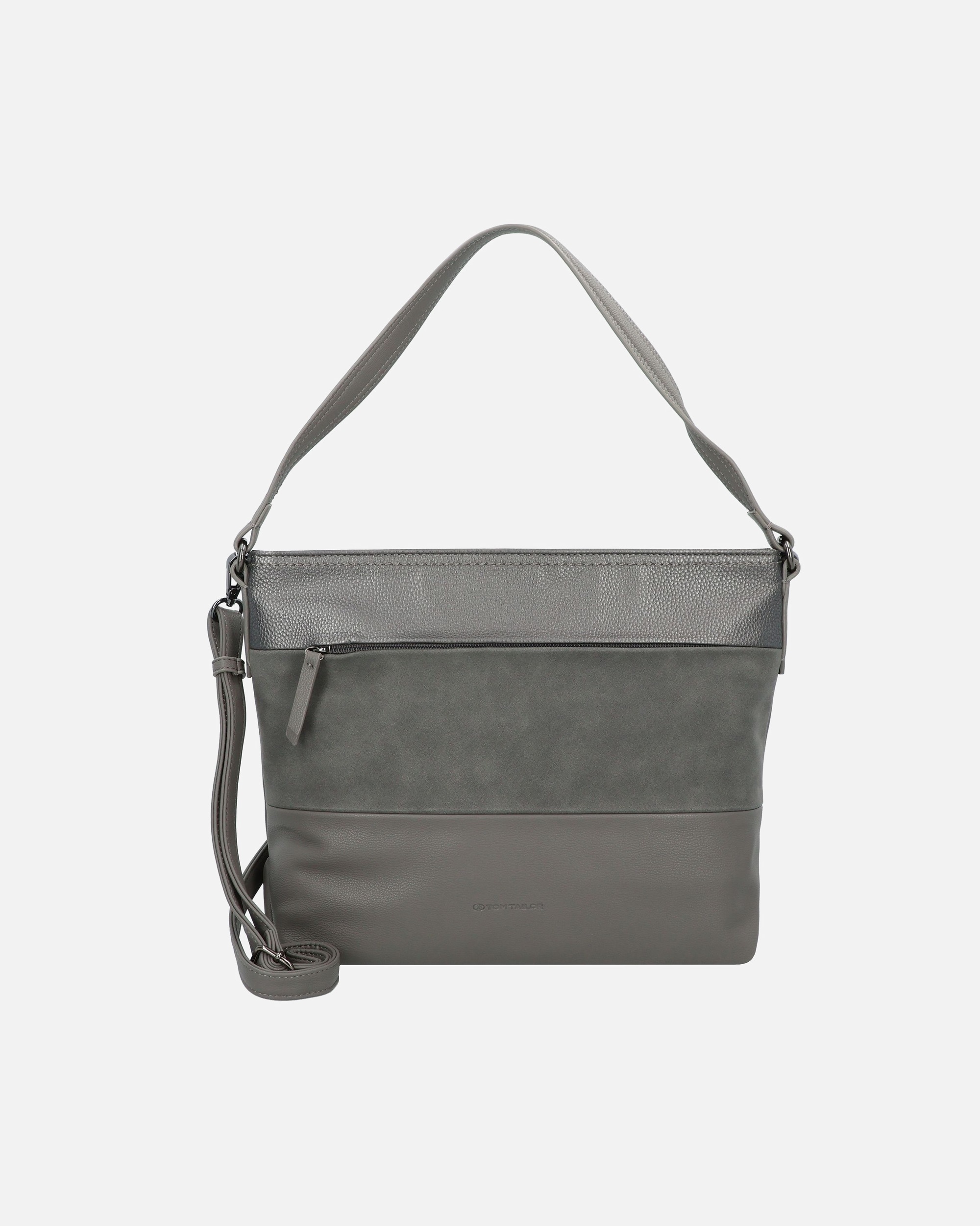 Tasche für Weiblich Tom Tailor Nicolina Schultertasche mixed grey