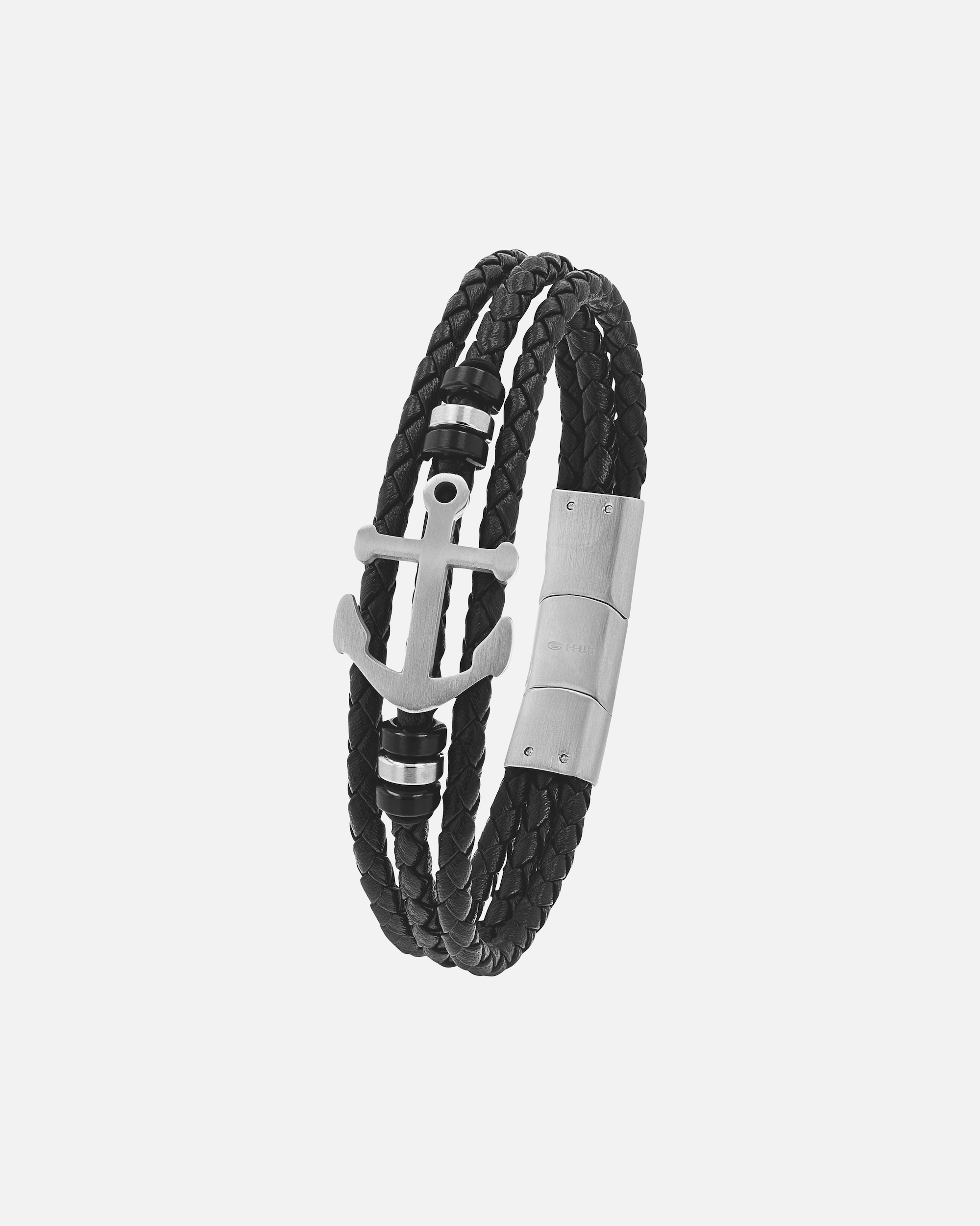 Armband für Männlich Tom Tailor Identarmband schwarz