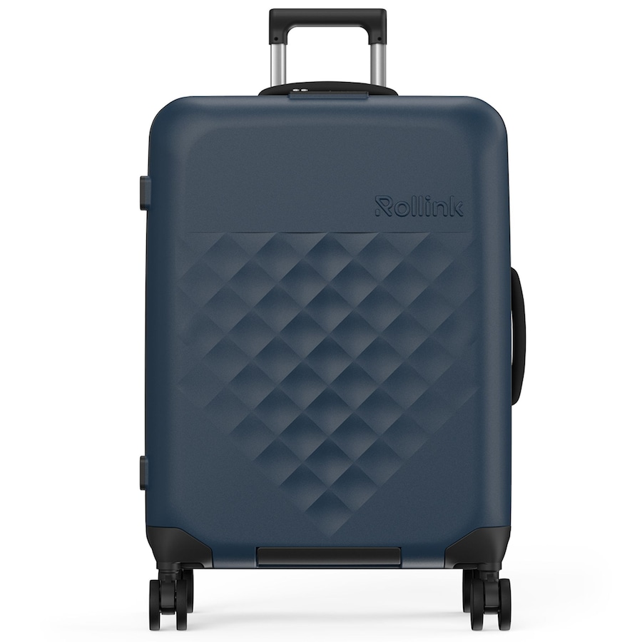 Rollink Vega 360 faltbarer 4-Rollen Trolley M 65 cm atlantic blue Herren