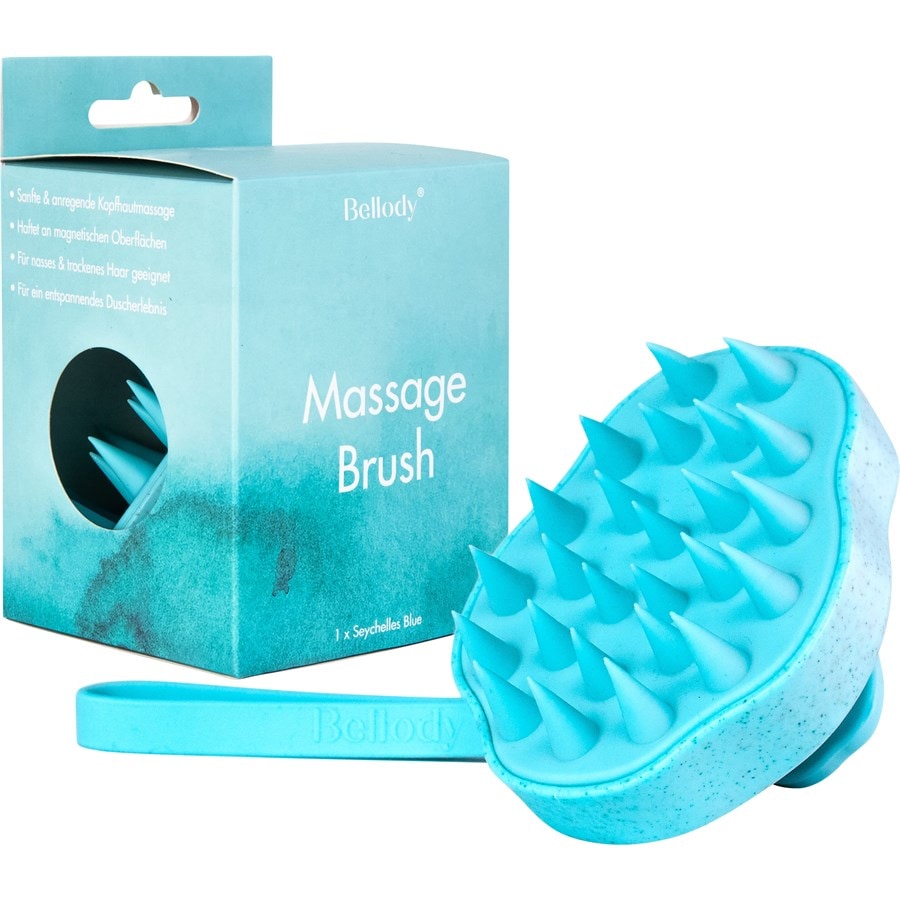 Bellody Scalp Massage Brush Seychelles Blue Petrol