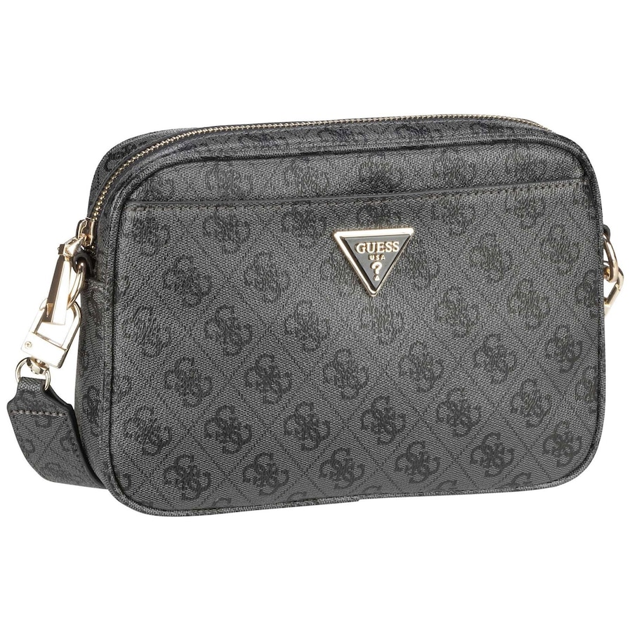 Guess Bodybag Meridian II Camera Bag Logo Coal Grau Damen