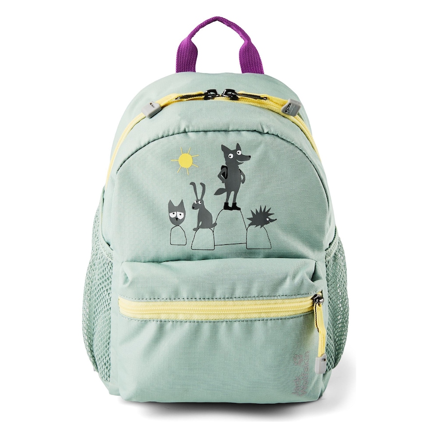Jack Wolfskin Little Scout Kinderrucksack green zinnia Grau