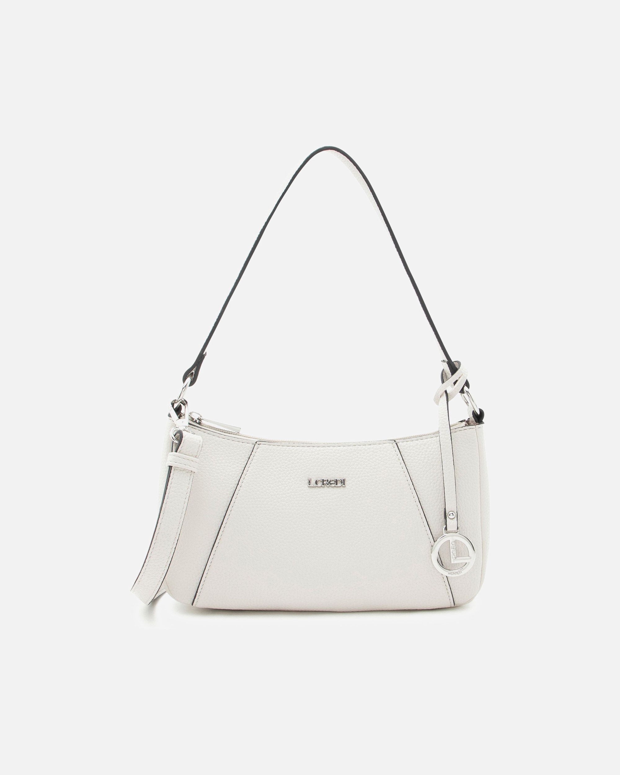 Tasche für Weiblich L.CREDI Michaela Schultertasche light gray