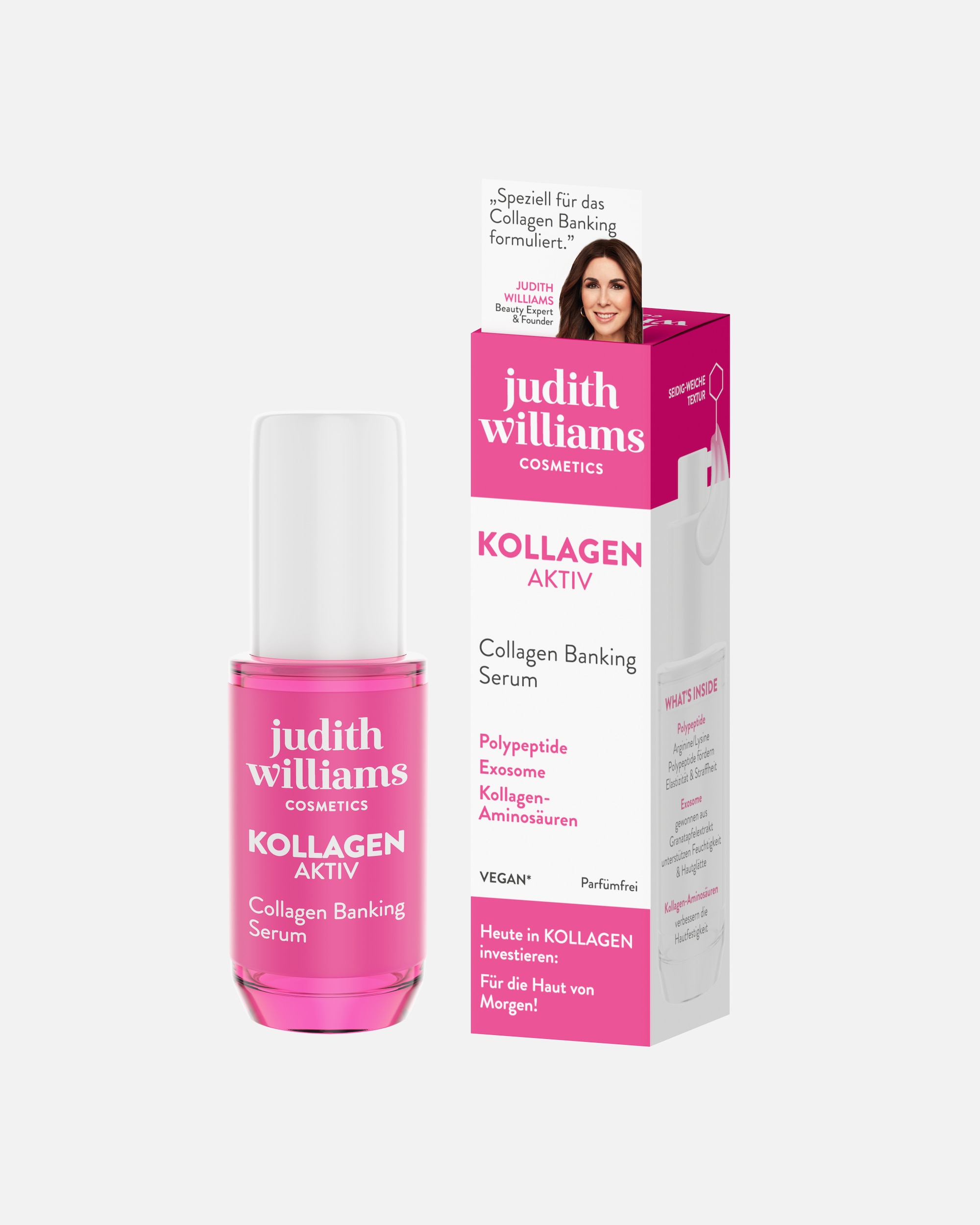 Kollagenserum für Unisex Judith Williams Cosmetics Dein Serum für straffere Haut 20 ml