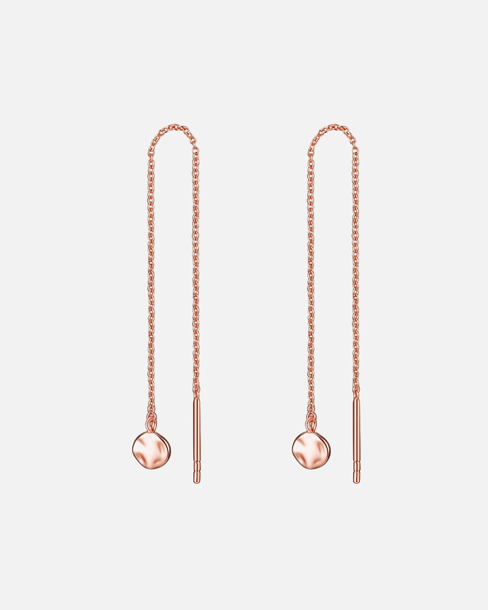 Ohrringe für Weiblich Glanzstücke München Ohrhänger Sterling Silber in Roségold 9,2 mm