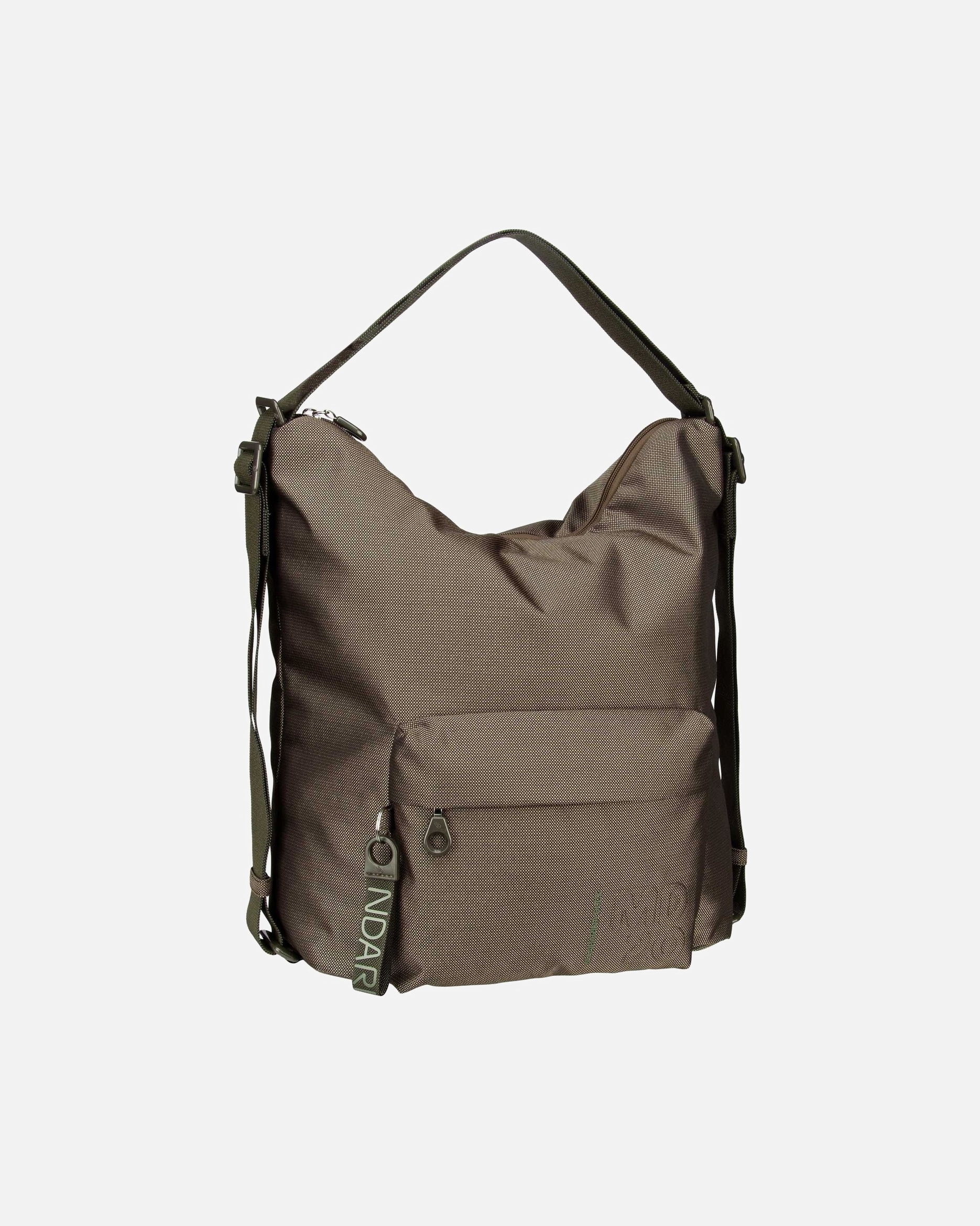 Handtasche für Weiblich Mandarina Duck Rucksack MD20 Hobo QMT09 Pirite