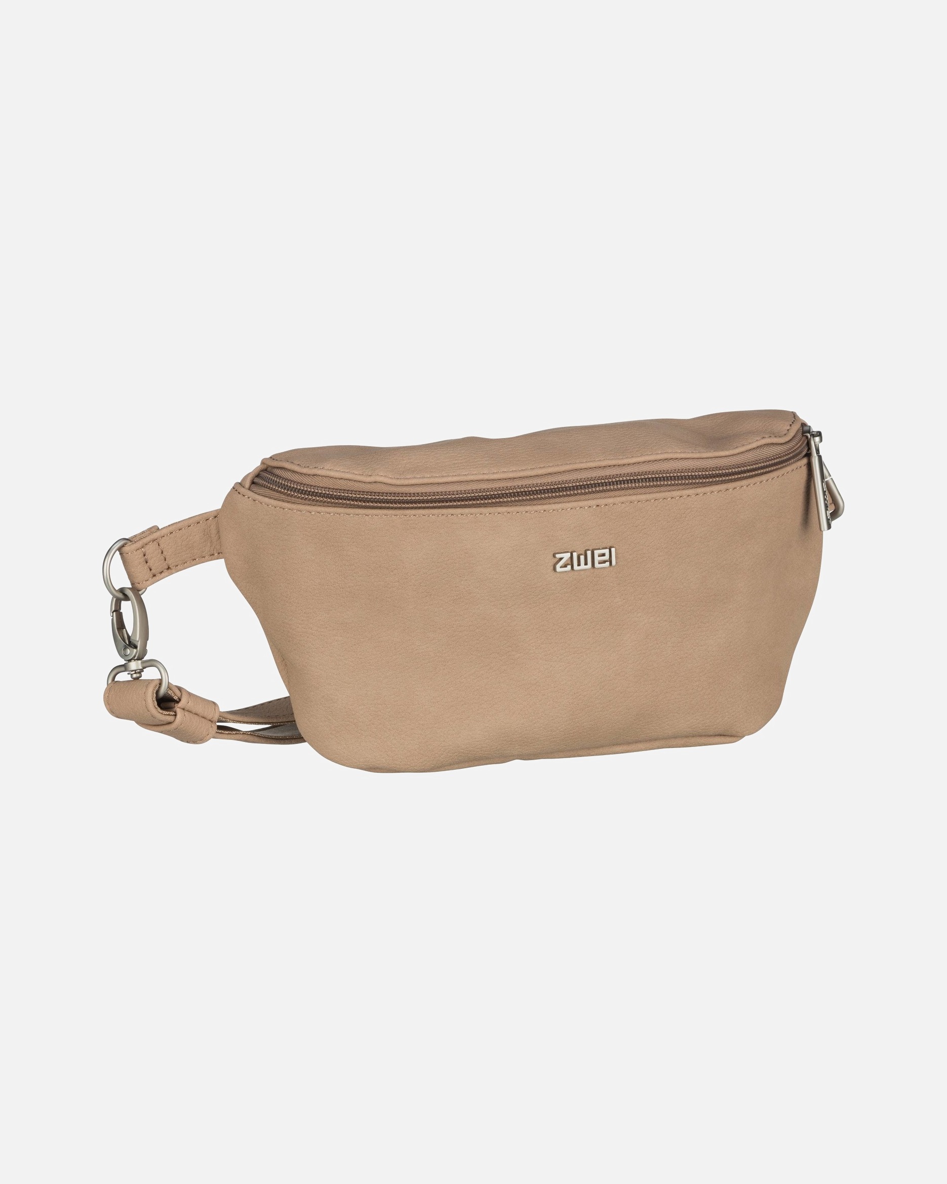 Bauchtasche für Weiblich ZWEI Gürteltasche Mademoiselle MH4 Nubuk/Sand