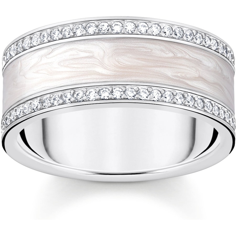 Thomas Sabo Damenring 925er Silber, Emaille 54 Damen
