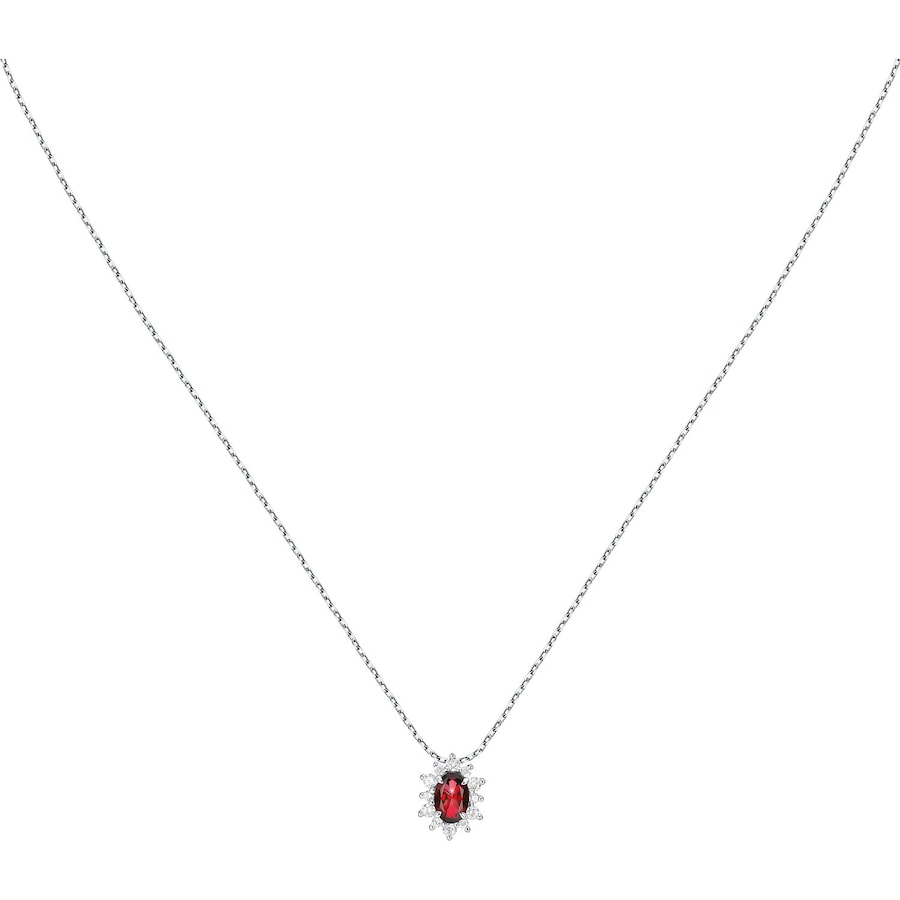 Live Diamond Kette weißgold Damen