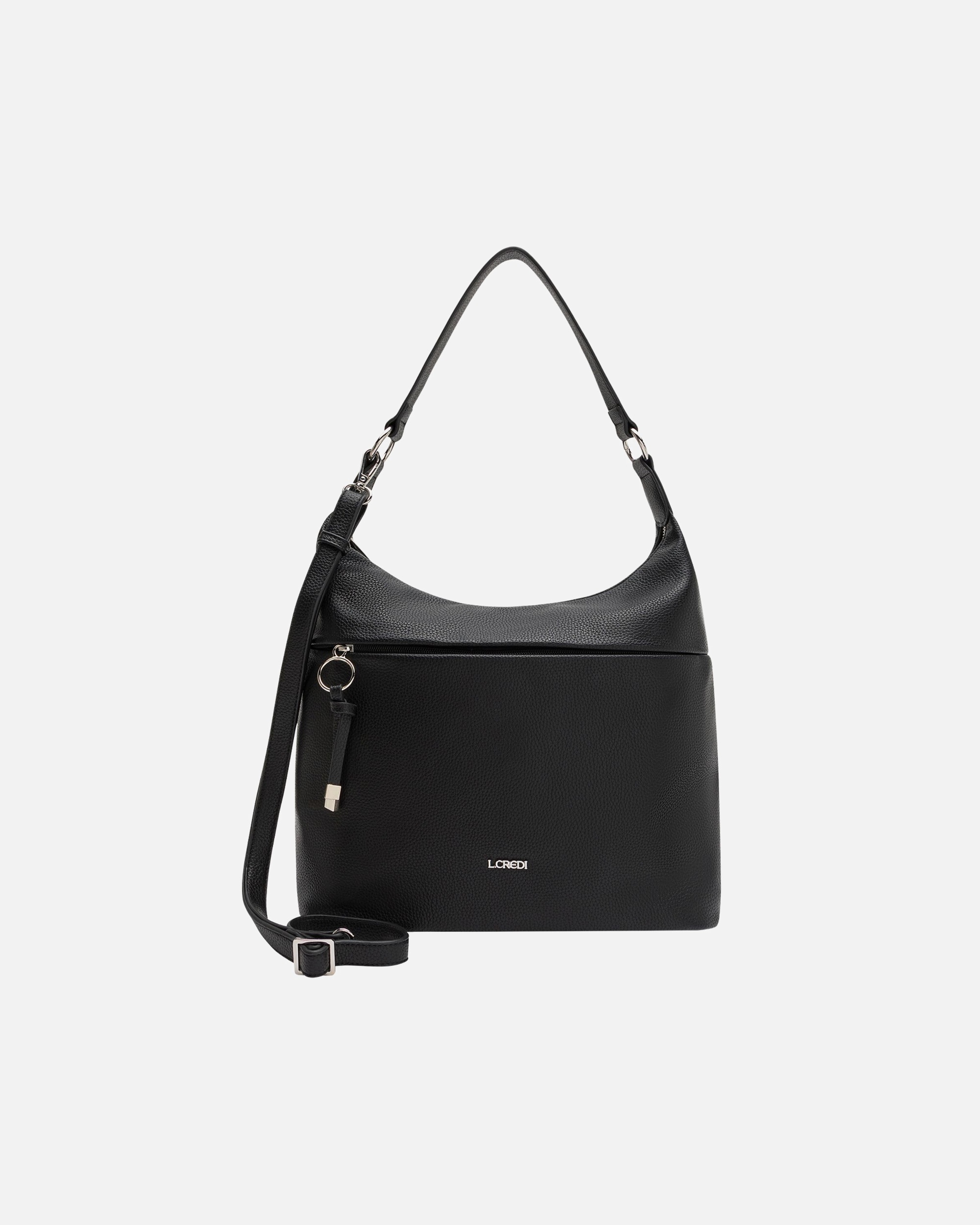 Tasche für Weiblich L.CREDI Maite Schultertasche schwarz