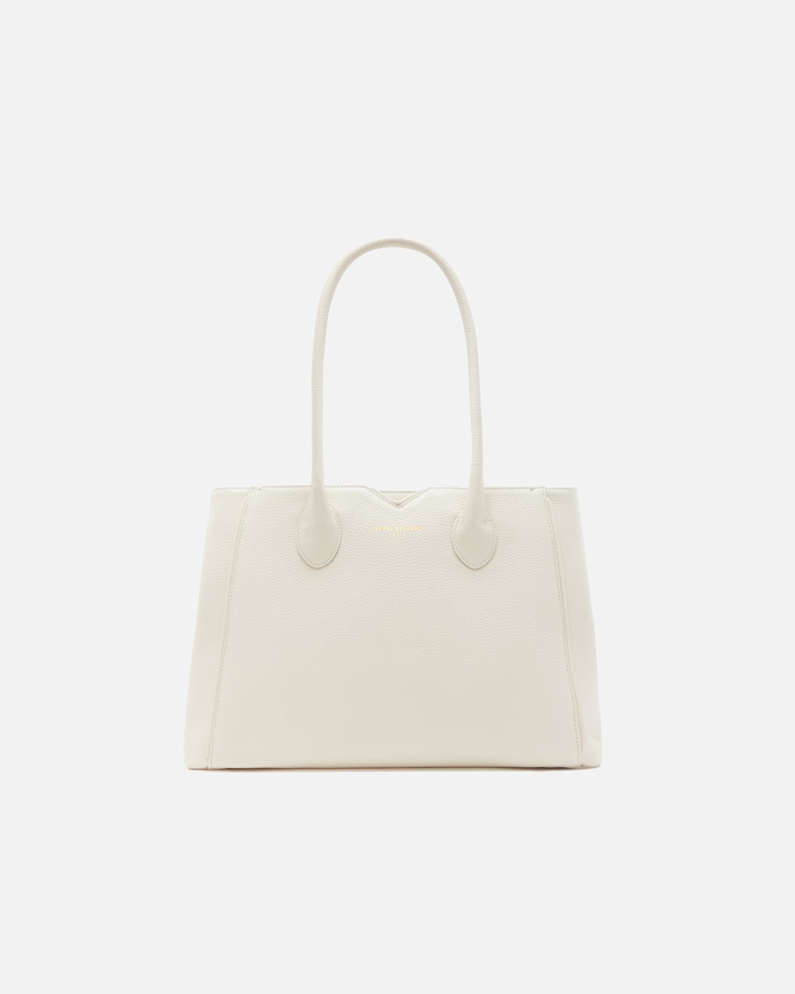 Tasche für Weiblich Isabel Bernard Isabel Bernard Honoré Cloe Creme Kalbsleder Handtasche IB25077 Isabel Bernard Honoré Cloe Creme Kalbsleder Handtasche IB25077