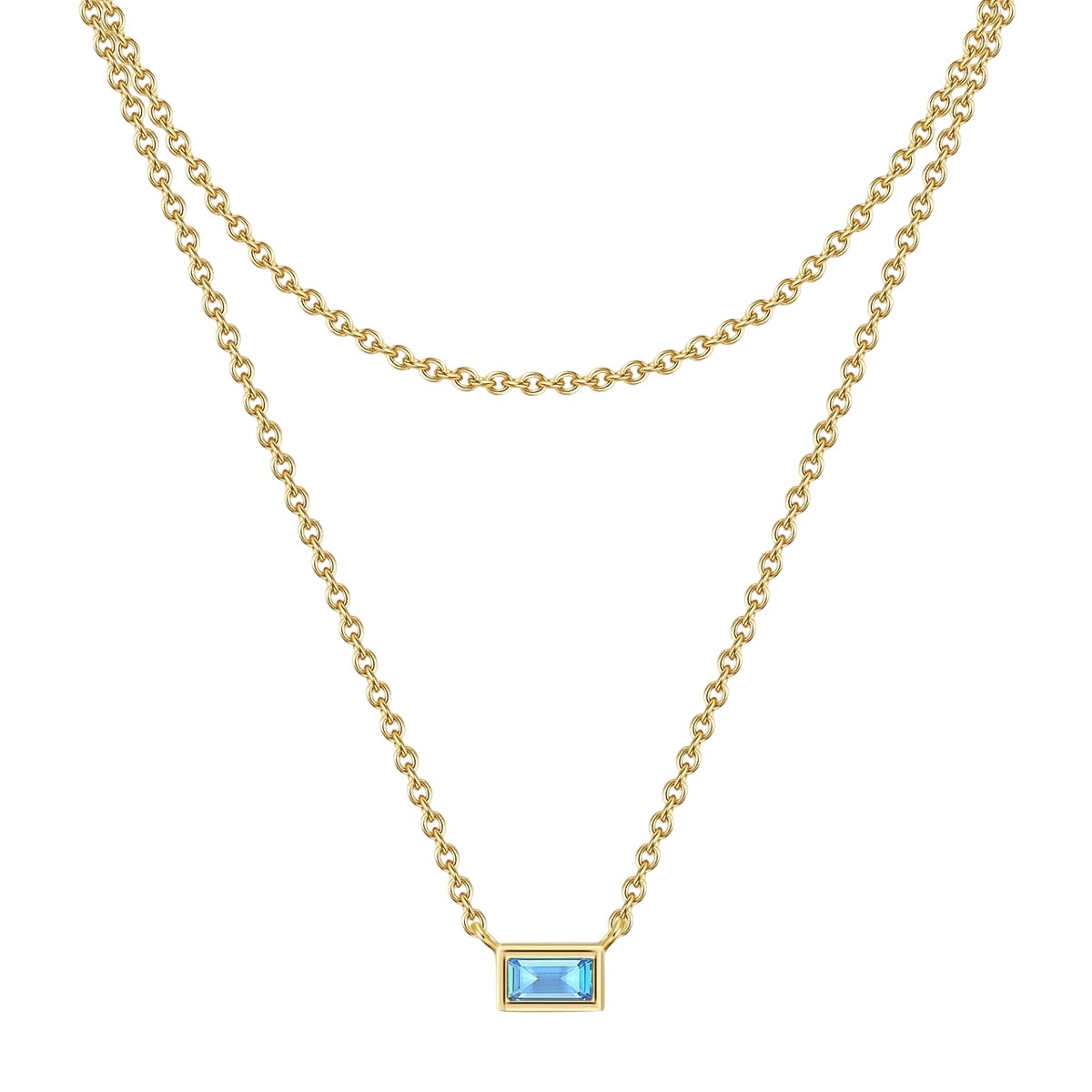Gold/Blau