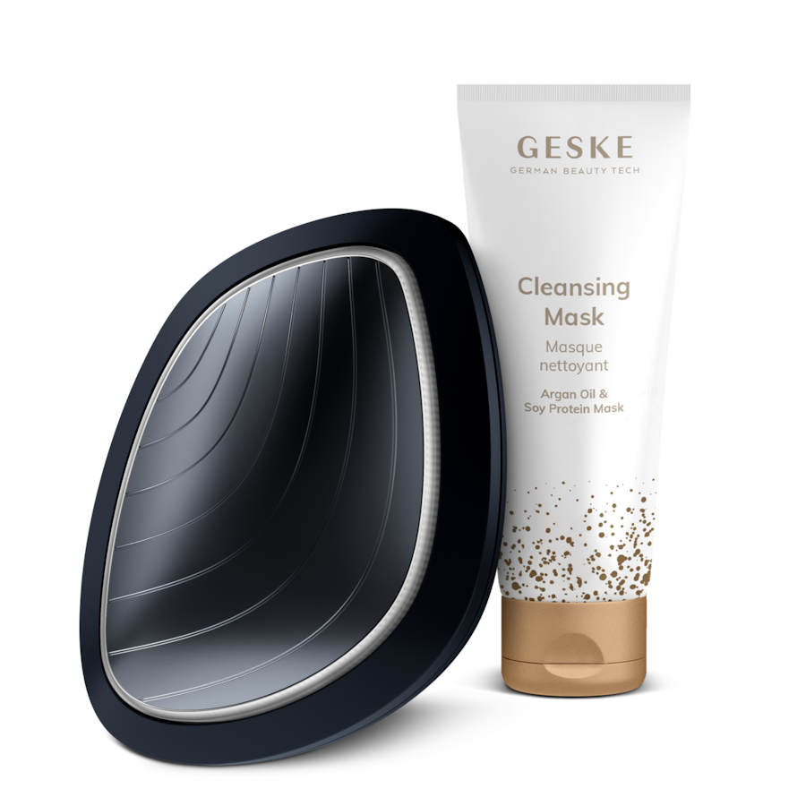 GESKE Sonic Warm & Cool Mask | 9 in 1 Farbe: Black + Gratis Kosmetik