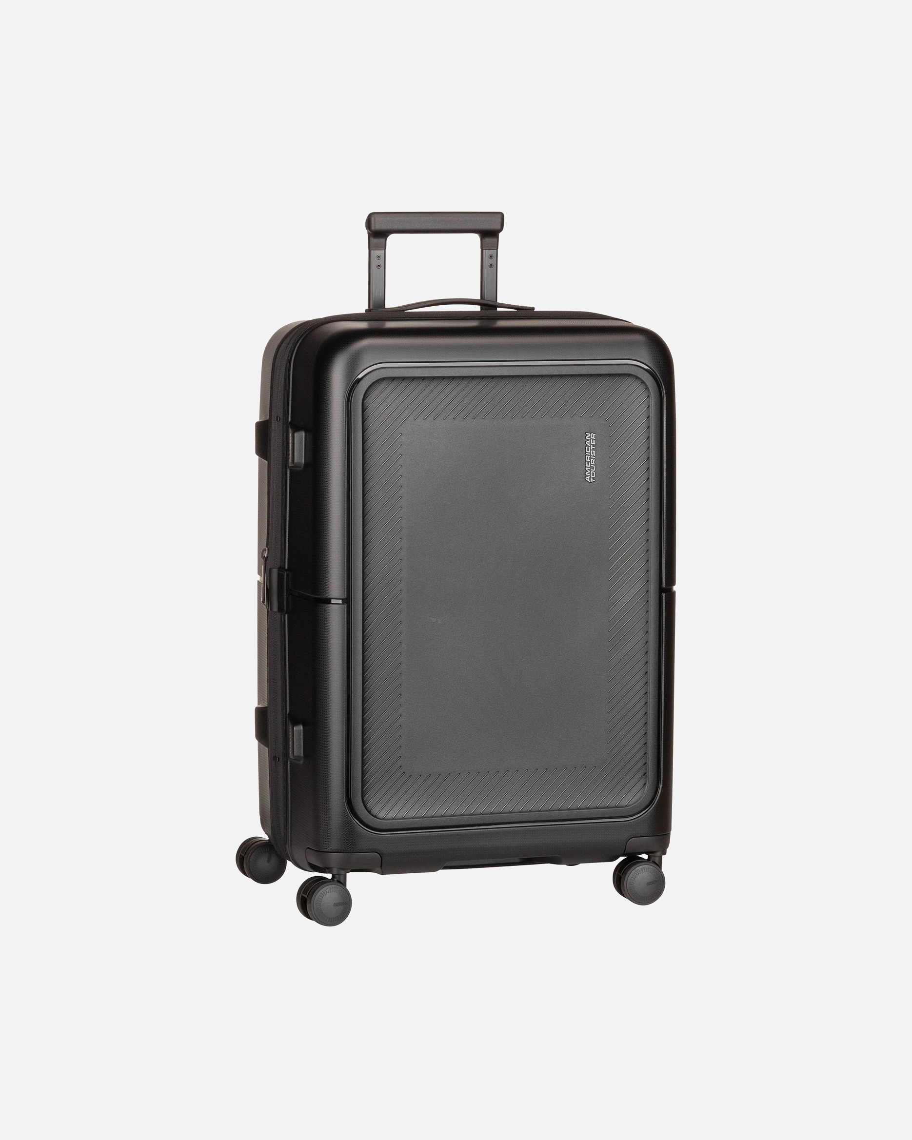 Trolley für Unisex American Tourister Trolley Dashpop Spinner 67 EXP True Black