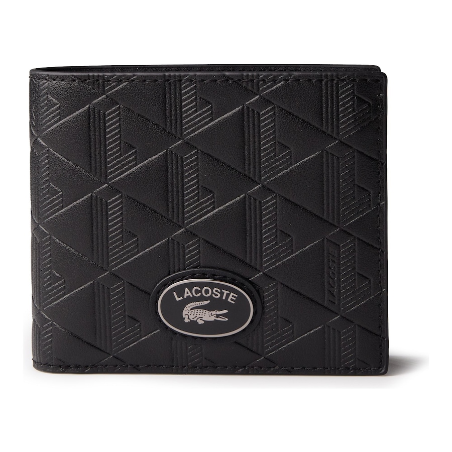 Lacoste Nomogramme Damengeldbörse noir Schwarz Damen