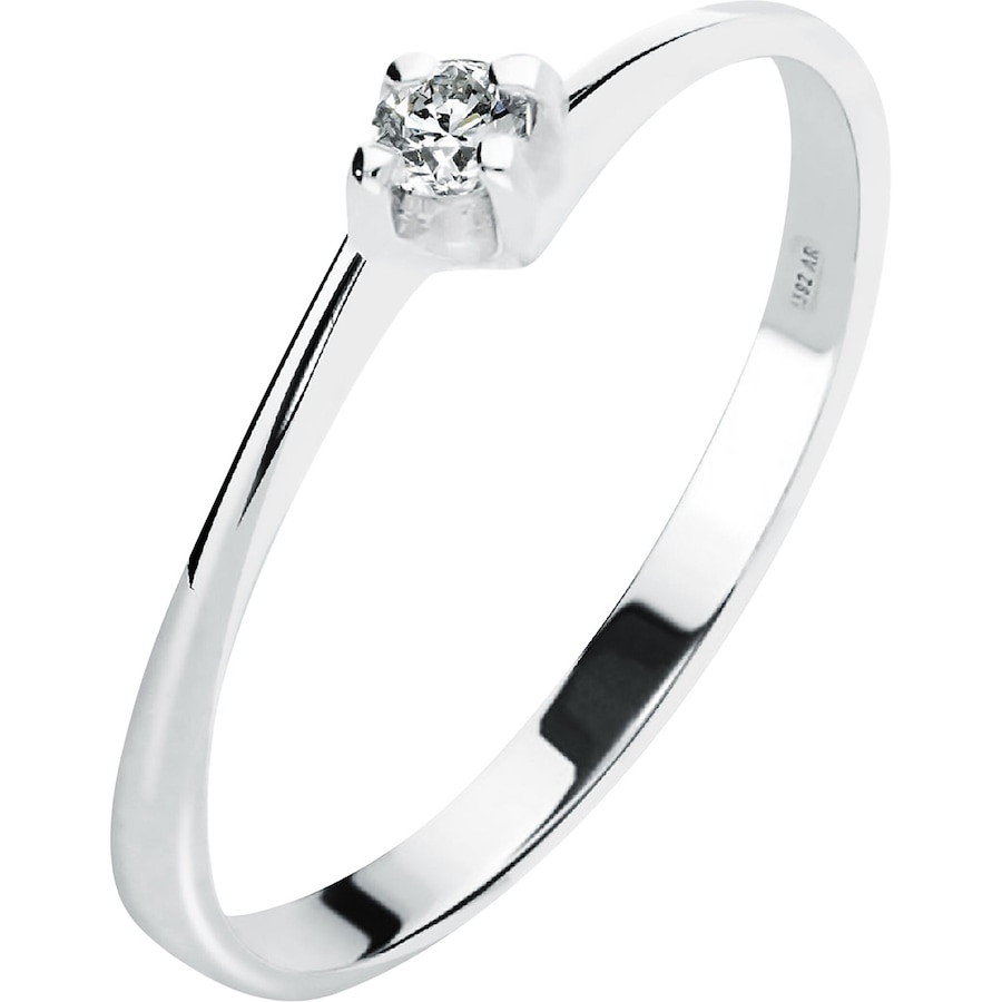 CHRIST Damenring 375er Weißgold 60 Damen