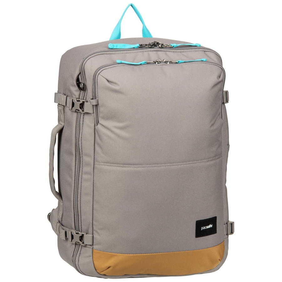 Pacsafe Rucksack GO 34L Carry-On Stone Grau