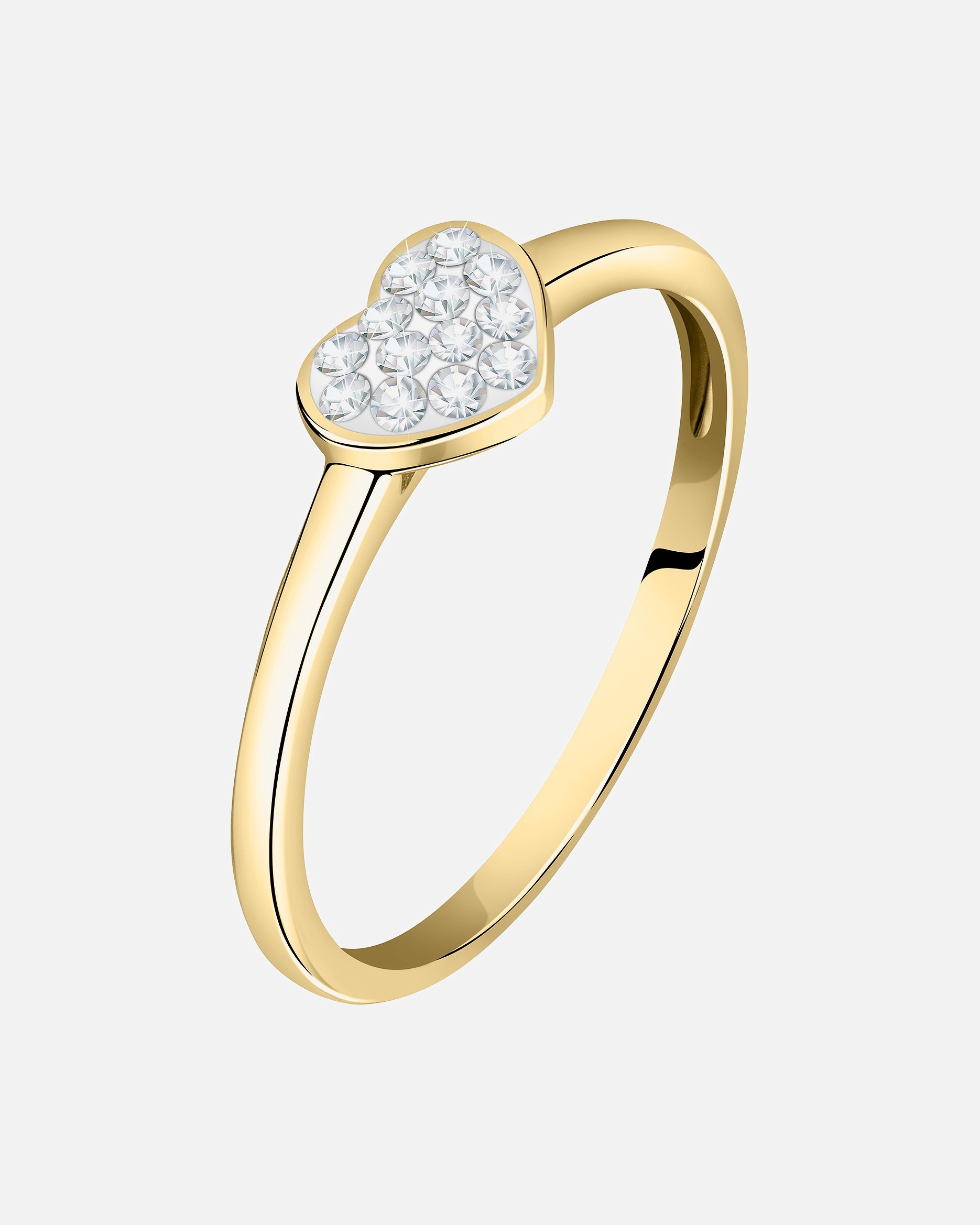 Ring für Weiblich CHRIST Damenring 375er Gelbgold 58