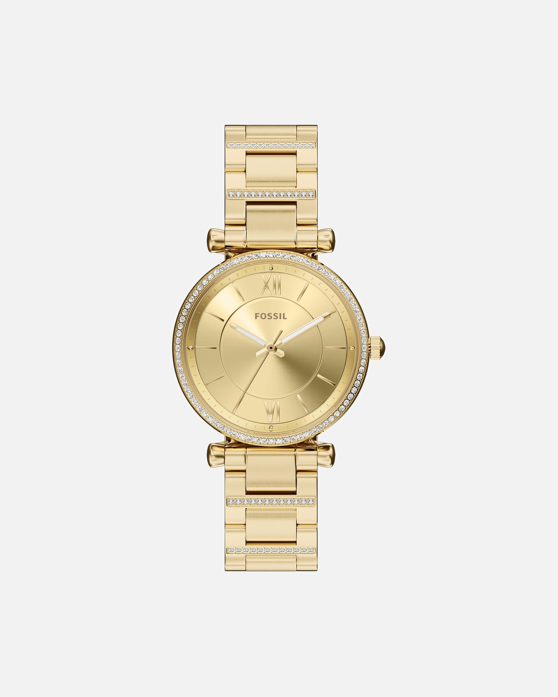 Uhr für Weiblich Fossil Damenuhr Edelstahl One Size