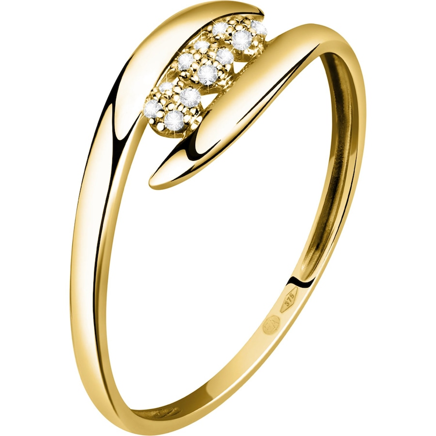 CHRIST Damenring 375er Gelbgold 50 Damen