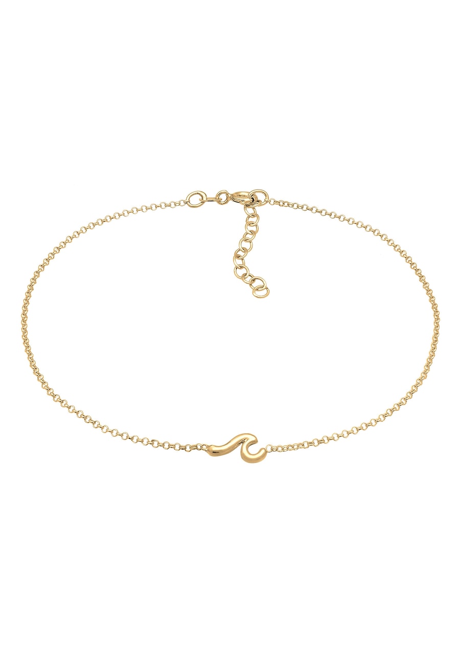 Elli Wellen Wave Strand Maritim 925er Silber 22 Damen