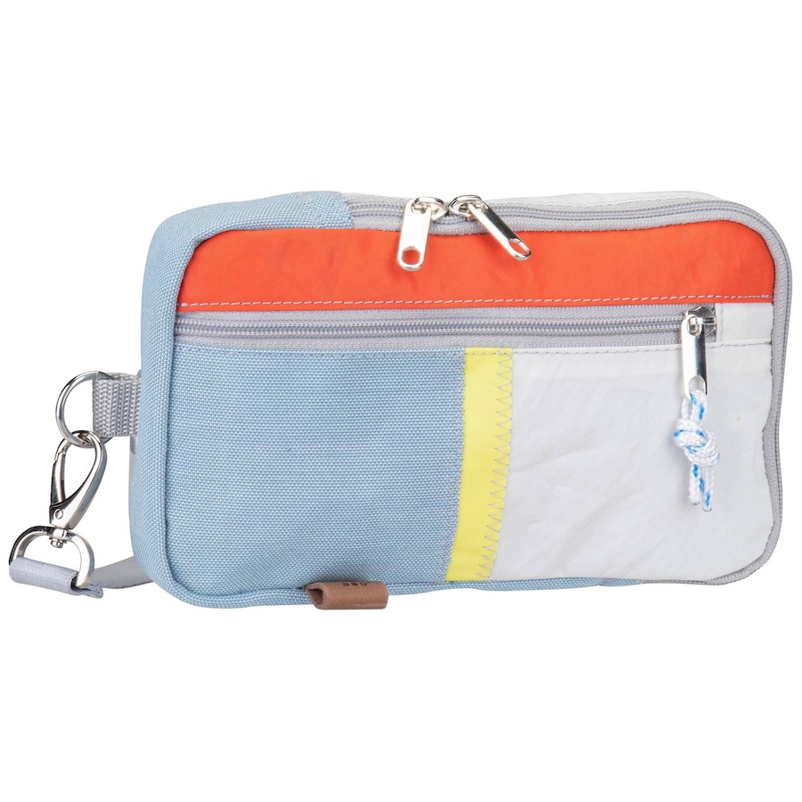 360Grad Gürteltasche Nautik Weel-Weiß/Hellblau/Orange/Gelb Violett