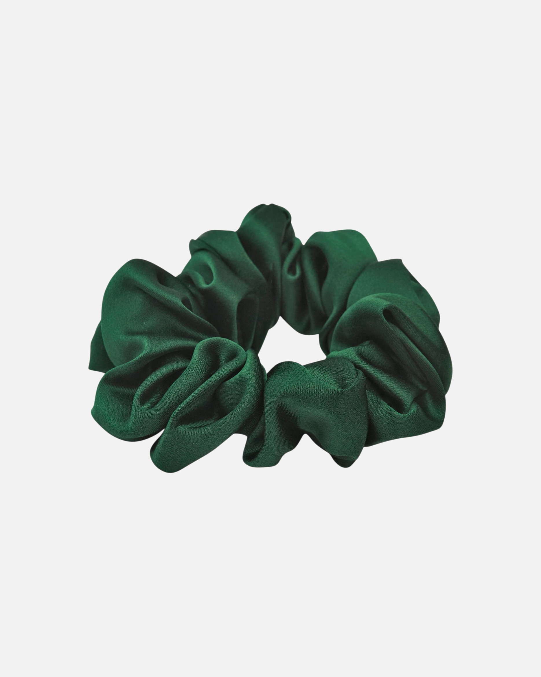 Haargummi für Weiblich Lenoites Haarband 'Mulberry Silk Scrunchie' green