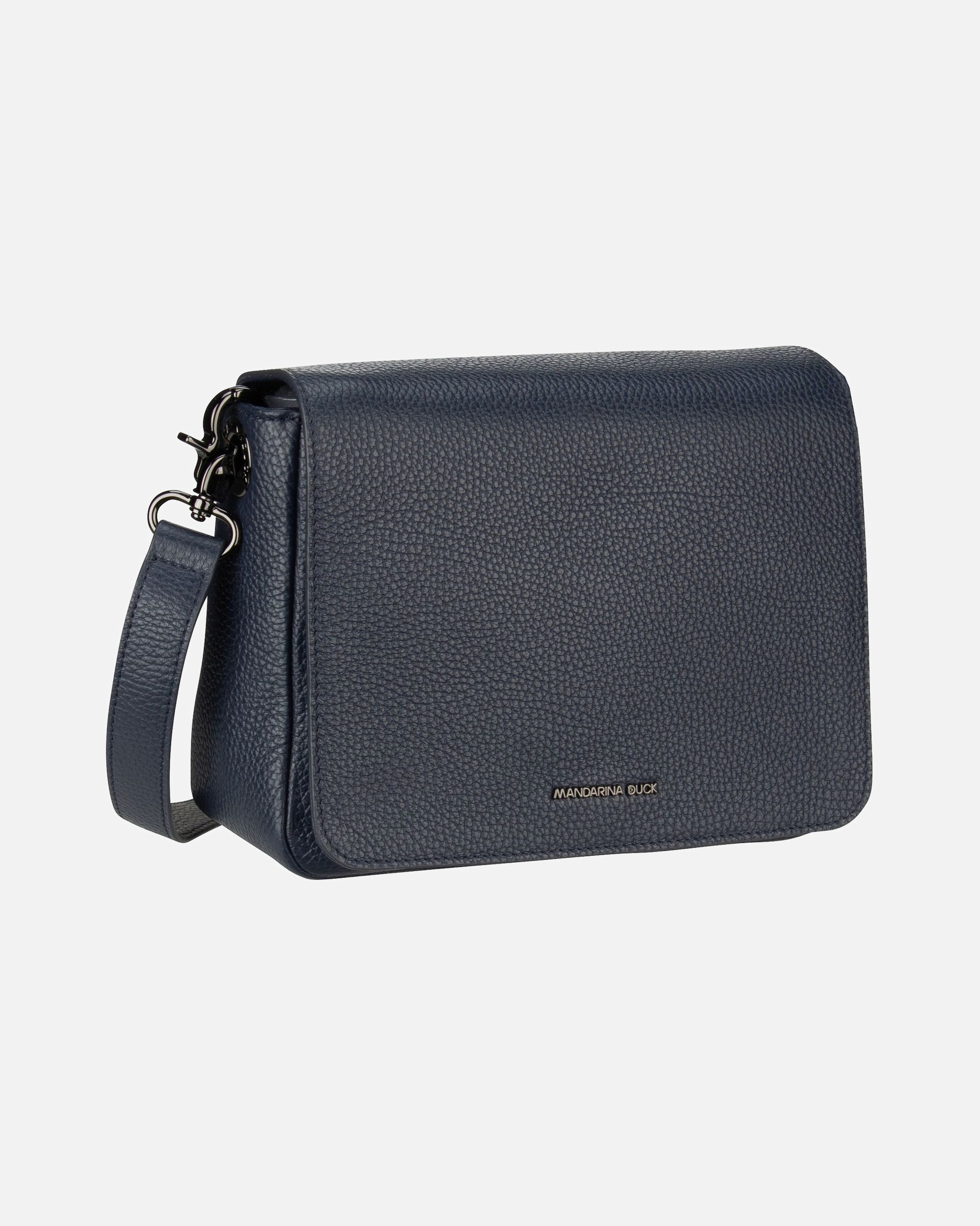 Umhängetasche für Unisex Mandarina Duck Umhängetasche Mellow Leather Hunting Bag FZT69 Dress Blue