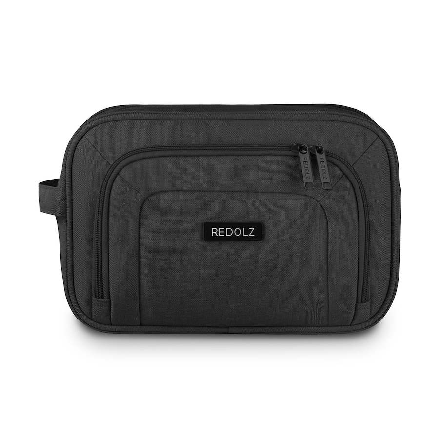Redolz Essentials 12 Kulturbeutel black Schwarz Herren