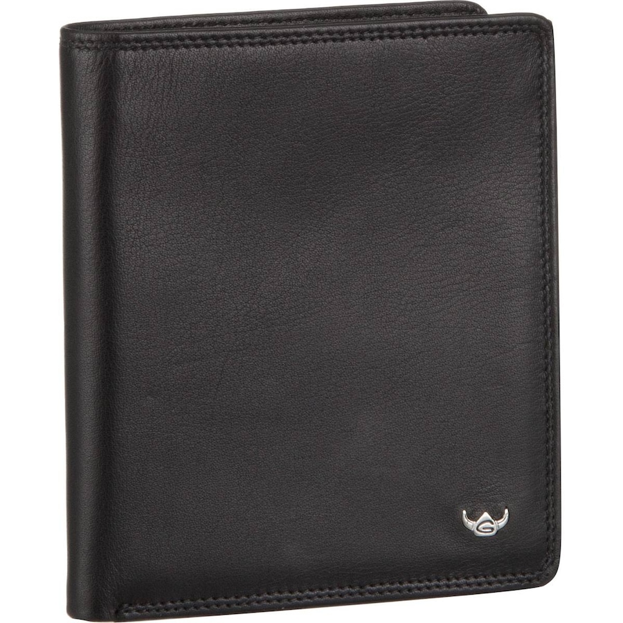 Golden Head Geldbörse Polo RFID 1230 Kombischeintasche Schwarz Herren