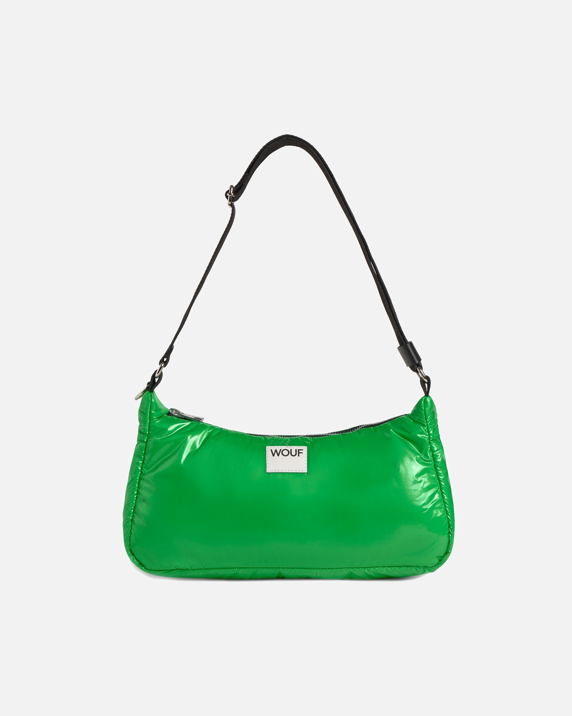 Clutch für Weiblich Wouf Glossy Schultertasche basil