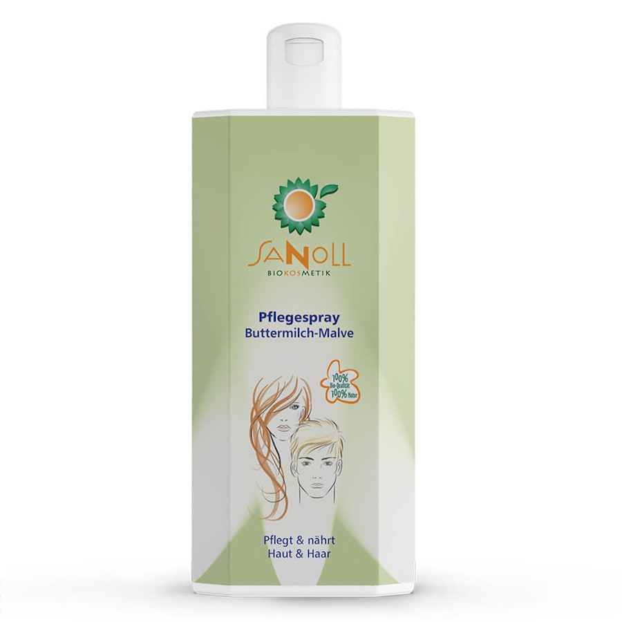 Sanoll Pflegespray - Buttermilch Malve Nachfüller 1 l