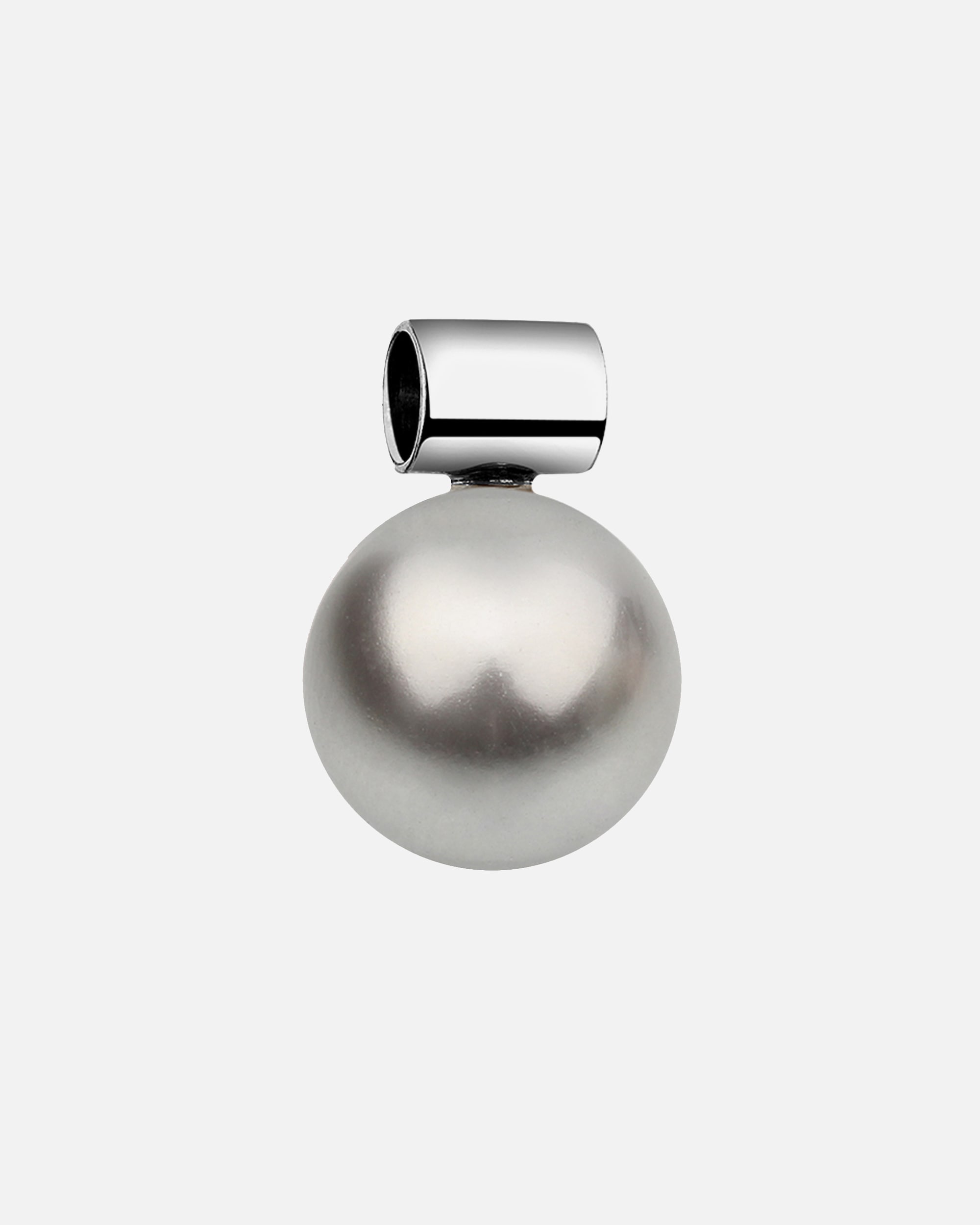 Schmuckanhänger für Weiblich Nenalina Basic Perle 925 Silber Grau