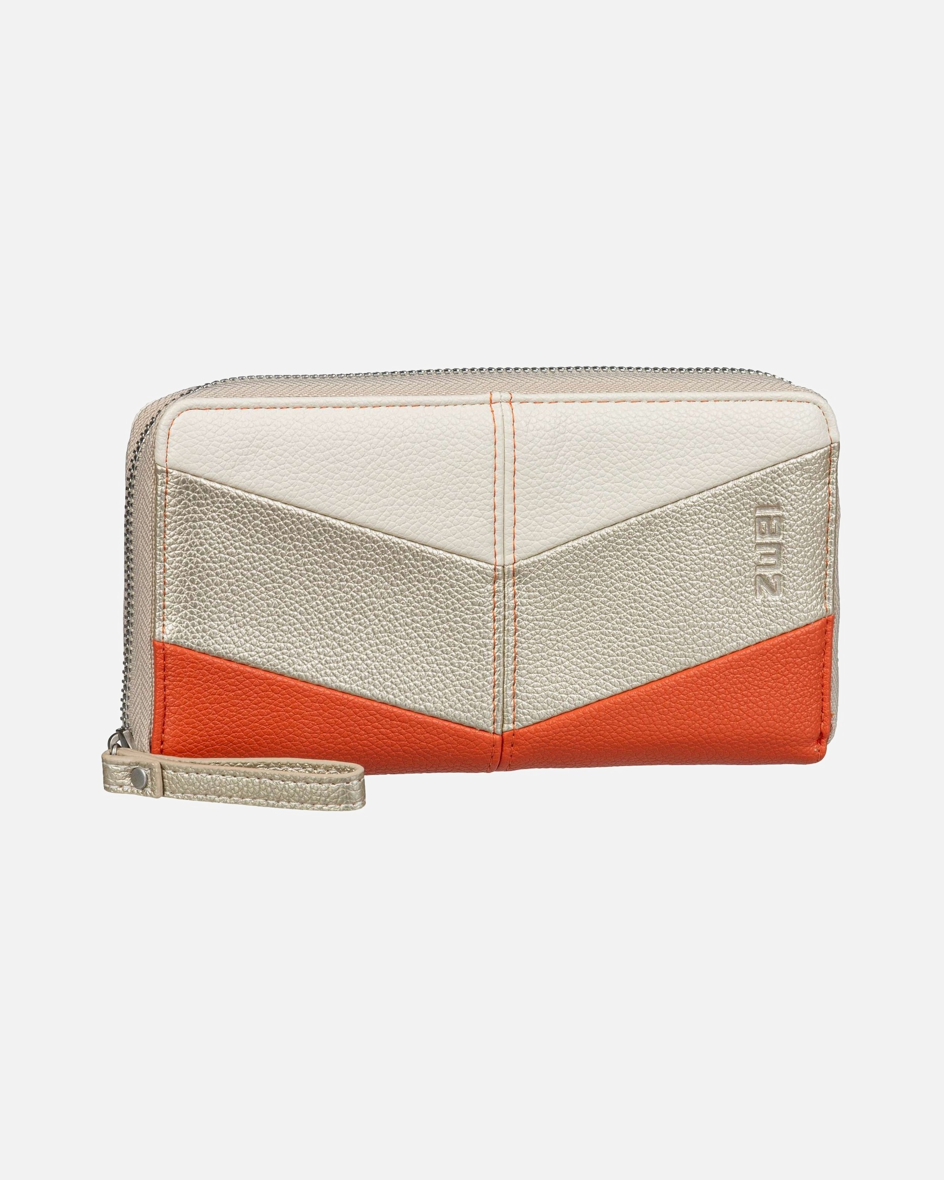 Portemonnaie für Weiblich ZWEI Geldbörse Jana J2 Papaya