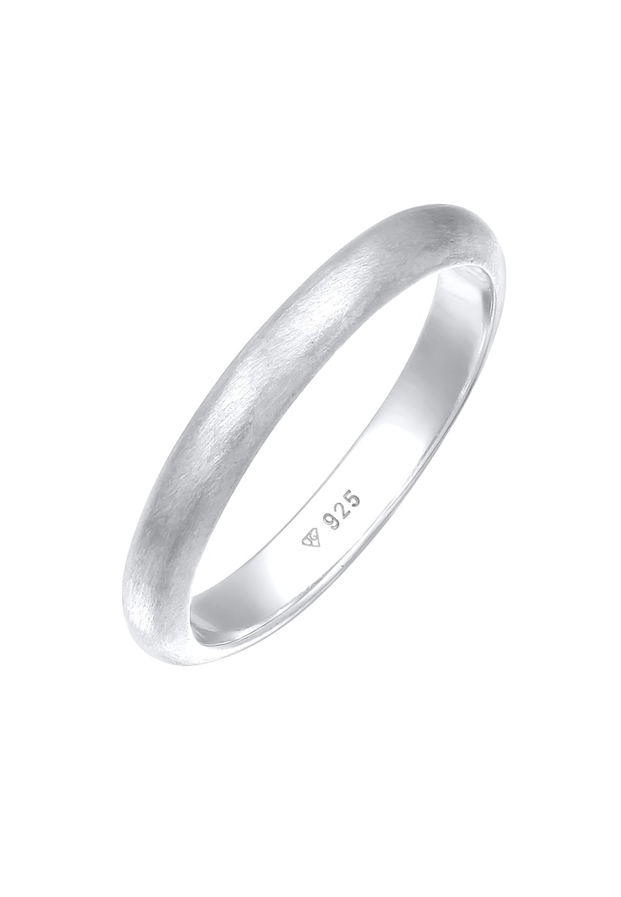 Elli Basic Minimal Matt 925 Sterling Silber 56 Damen
