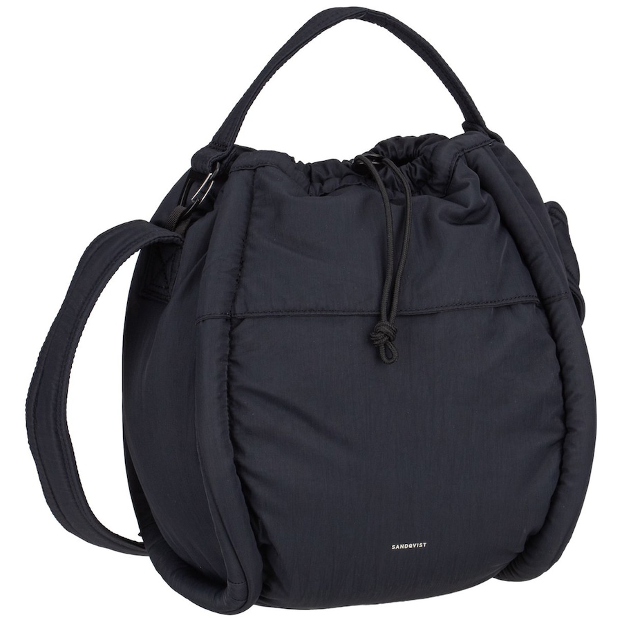 Sandqvist Handtasche Curve Bucket Black Schwarz