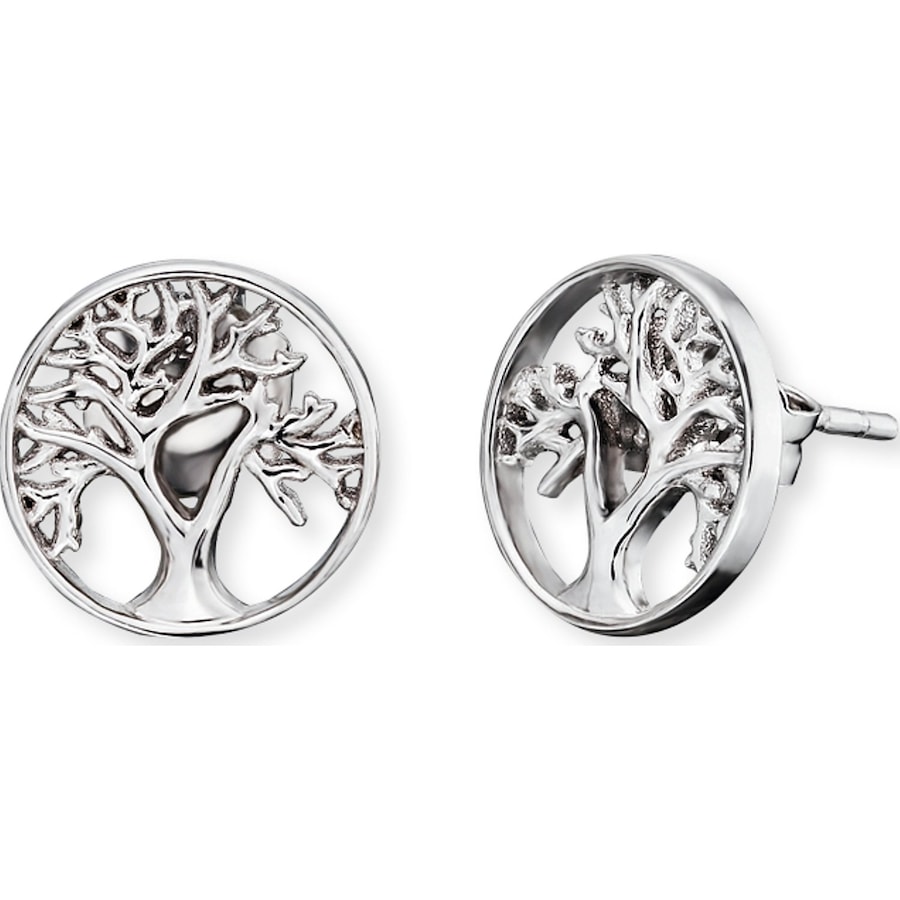 Engelsrufer Ohrstecker 925er Silber rhodiniert One Size Damen