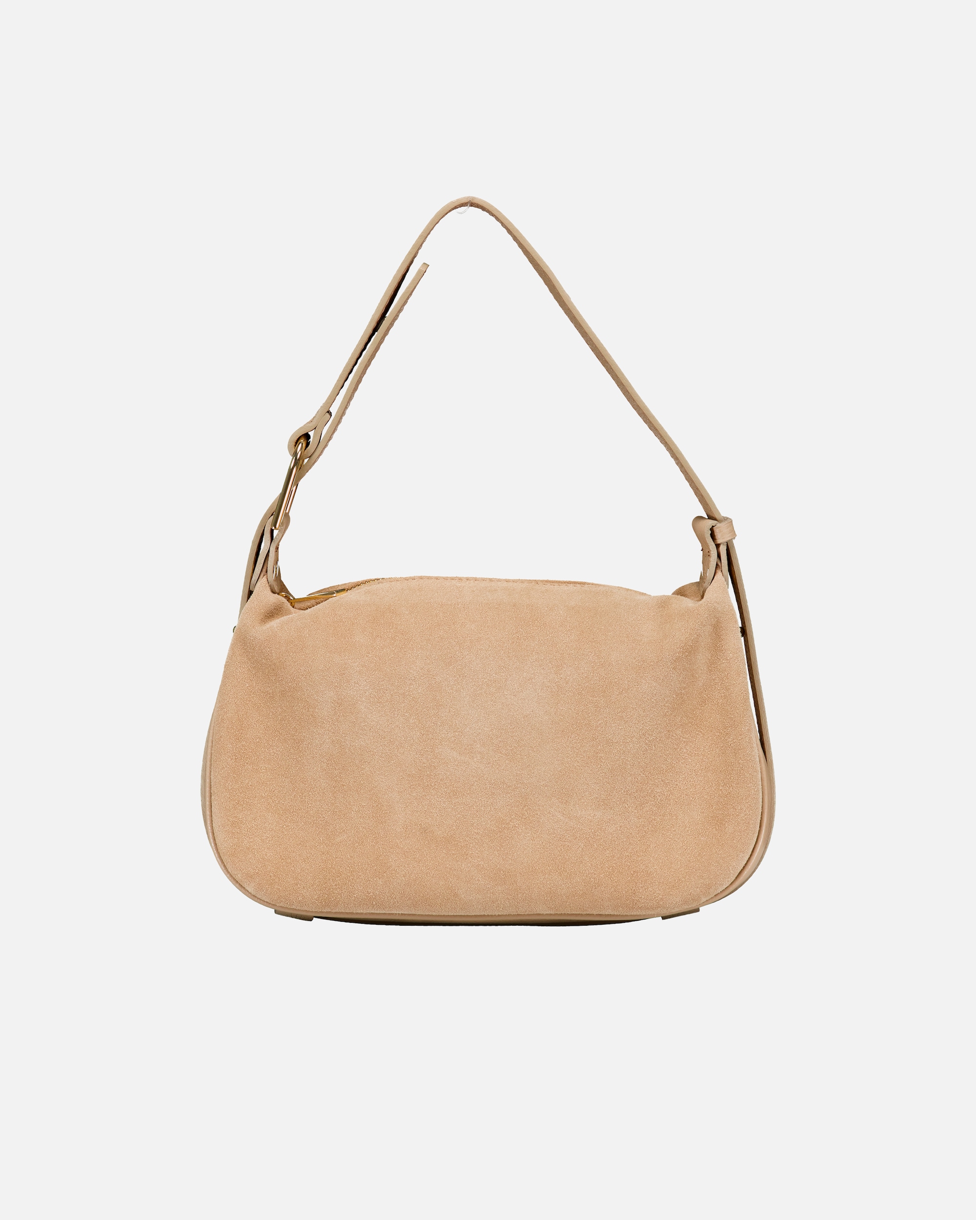 Umhängetasche für Weiblich Hausfelder Manufaktur Umhängetasche Velours Beige
