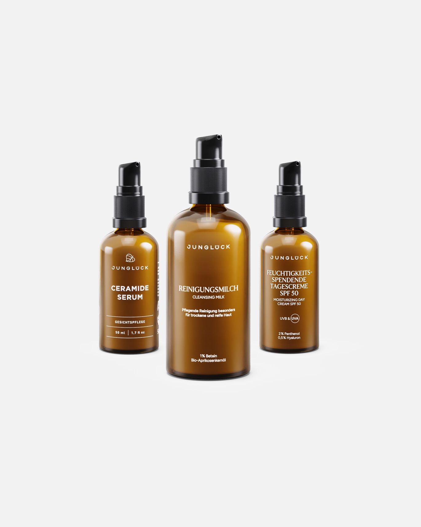 Gesichtspflegeset für Weiblich Junglück Set Rötungen lindern mit SPF 50 1 Stück