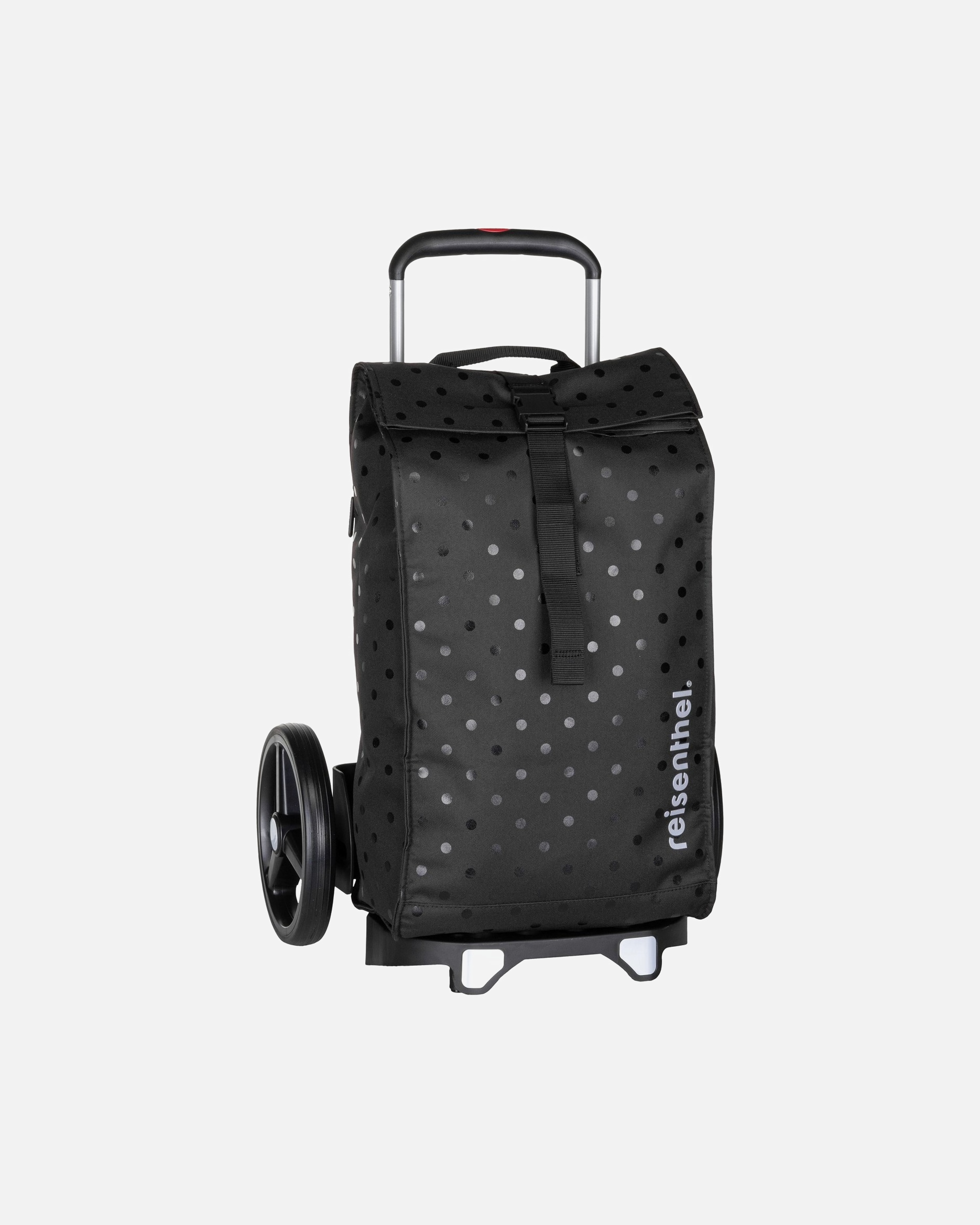 Trolley für Unisex Reisenthel Einkaufstasche citycruiser Glossy Dots Black